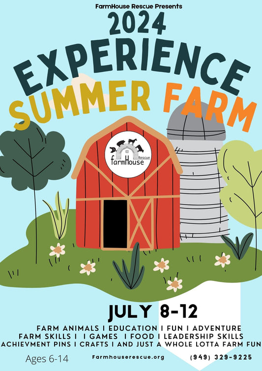 Products Summer Farmer Experience 2024- July 8-12 Trabuco Canyon